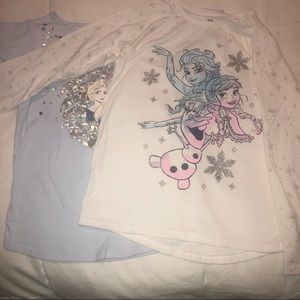 2 Disney Frozen Shirts